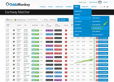 oddsmonkey.com|odds monkey matcher.